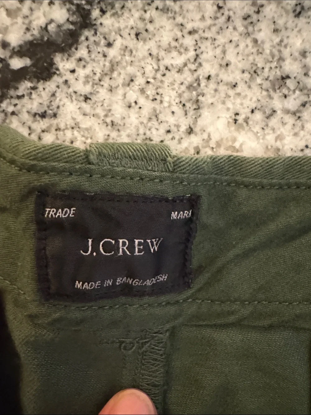JCrew Men's Green Chino Shorts - 34 Waist, 7 Inseam 100% Cotton
